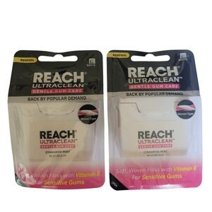 Reach UltraClean Gentle Gum Care Woven Floss Cinnamon Mint 2